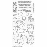 My Favorite Things - Birdie Brown - Clear Acrylic Stamps - Magical Unicorns