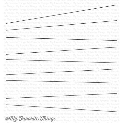 My Favorite Things - Background - Cling Mounted Rubber Stamp - Wire