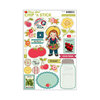 October Afternoon - Farm Girl Collection - Chip 'n Stick - Self Adhesive Chipboard - Variety