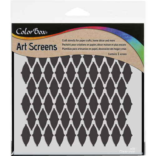 ColorBox - Art Screens - 6 x 6 Stencil - Zig Zag