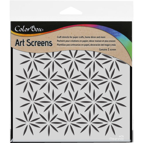 ColorBox - Art Screens - 6 x 6 Stencil - Petals