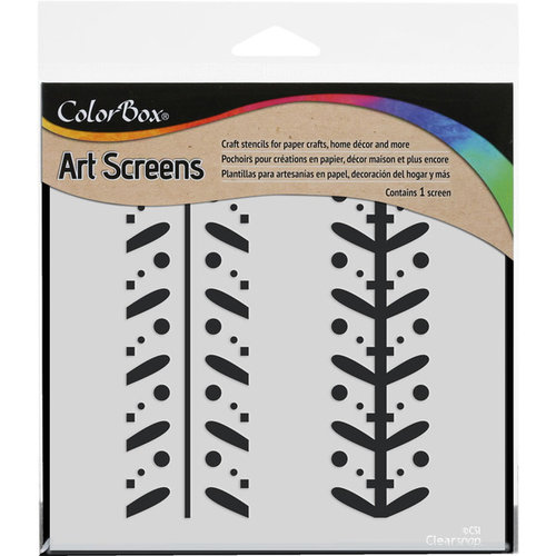 ColorBox - Art Screens - 6 x 6 Stencil - Ditto