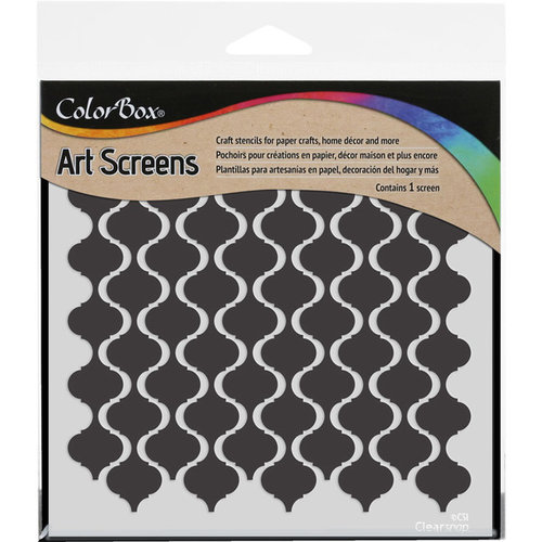 ColorBox - Art Screens - 6 x 6 Stencil - Funky