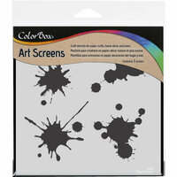 ColorBox - Art Screens - 6 x 6 Stencil - Splatter