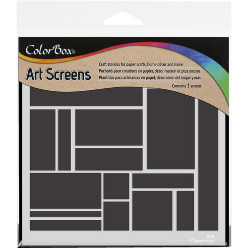 ColorBox - Art Screens - 6 x 6 Stencil - Modern Brick