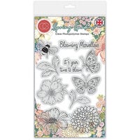 Craft Consortium - Spring Gardens Collection - Clear Photopolymer Stamps
