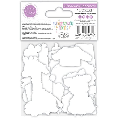 Craft Consortium - Little Ones Collection - Chipboard Ephemera