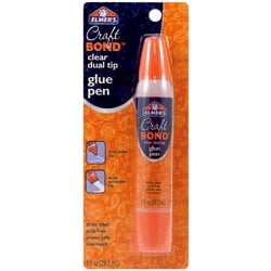 Elmer's - Craft Bond - Dual Tip Glue Pen - Clear