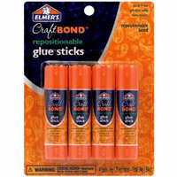 Elmer's - Craft Bond - Glue Sticks - Repositionable - Pack of 4