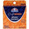 Elmer's - Craft Bond - Photo Corners - Black