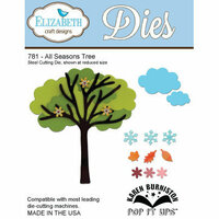Elizabeth Craft Designs - Metal Die - All Season Tree Three Pop it Ups