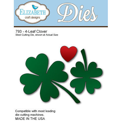 Elizabeth Craft Designs - Metal Die - 4-Leaf Clover