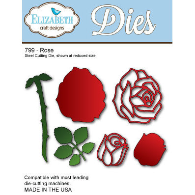 Elizabeth Craft Designs - Metal Die - Rose