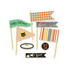 October Afternoon - Witch Hazel Collection - Halloween - Little Flyers - Self Adhesive Flags