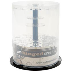 Unhinged Creative - Storage Container - Large Embellishment Carousel - Holds 36 Storage Vials