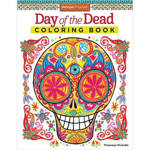Design Originals - Day Of The Dead Coloring Book