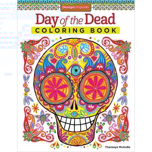 Design Originals - Day Of The Dead Coloring Book