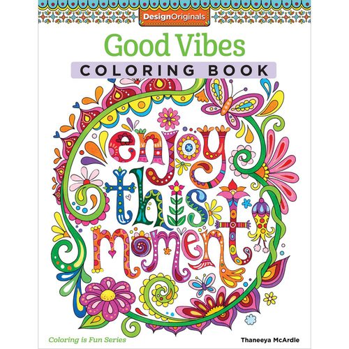 Design Originals - Good Vibes Coloring Book
