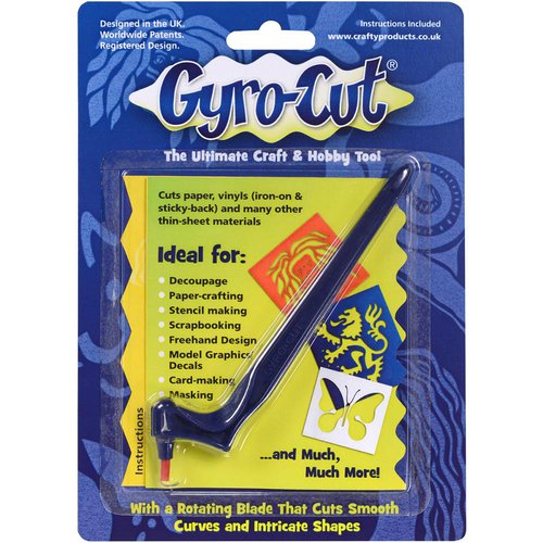 Crafty Products - Gyro-Cut - Craft and Hobby Tool - Blue