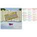 Core'dinations - The White Wash Collection - 12 x 12 Color Core Cardstock