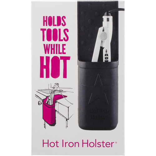 Holster Brands - Hot Iron Holster - Heat-Resistant Silicone Holster Original - Black