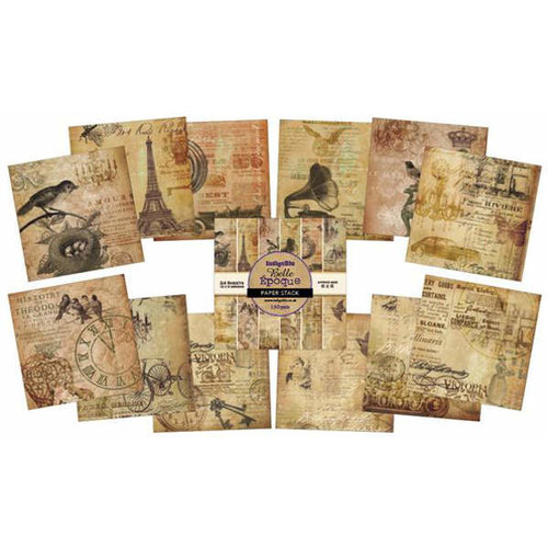 IndigoBlu - Belle Epoque Collection - 6 x 6 Paper Pad