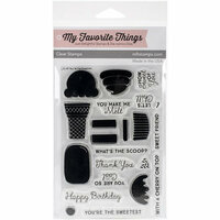 My Favorite Things - Lisa Johnson Designs - Clear Acrylic Stamps - You're The Sweetest