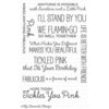 My Favorite Things - Laina Lamb Designs - Clear Acrylic Stamps - Tickled Pink