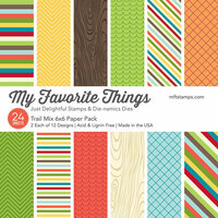 My Favorite Things - 6 x 6 Paper Pad - Trail Mix
