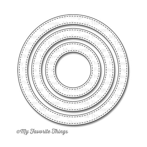 My Favorite Things - Die-Namics - Dies - Stitched Circle Frames