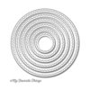 My Favorite Things - Die-Namics - STAX Dies - Zig Zag Stitched Circle