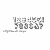 My Favorite Things - Die-Namics - Dies - Bottlecap Numbers