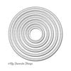 My Favorite Things - Die-Namics - STAX Dies - Radial Stitched Circle