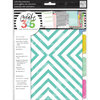 Me and My Big Ideas - Create 365 Collection - Month Extension Pages - Teal and Gold - Undated
