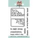 Neat and Tangled - Clear Acrylic Stamps - Gardenia Blooms Journaling Card