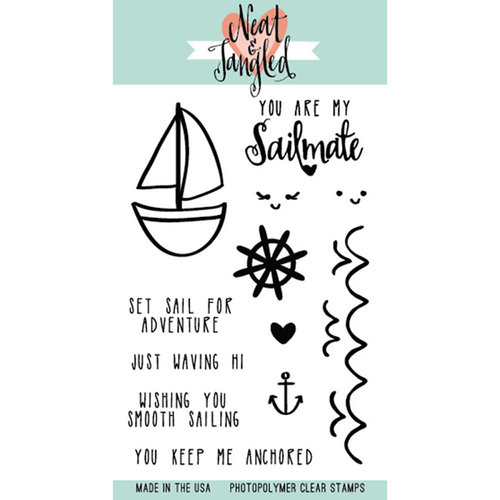 Neat and Tangled - Clear Acrylic Stamps - Sailmates