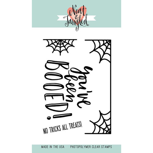 Neat and Tangled - Halloween - Clear Acrylic Stamps - BOOed