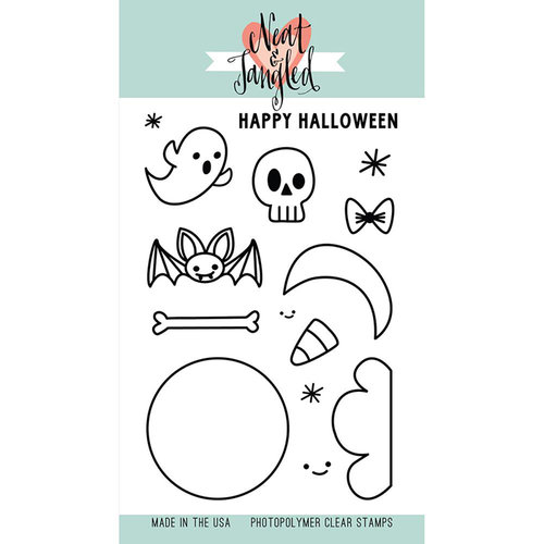 Neat and Tangled - Halloween - Clear Acrylic Stamps - Creepy Cute