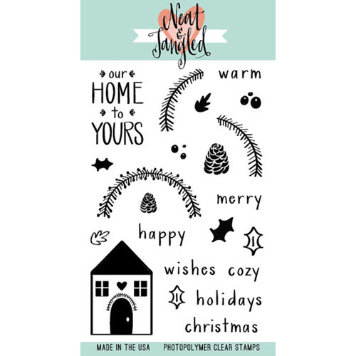 Neat and Tangled - Christmas - Clear Acrylic Stamps - Simple Christmas