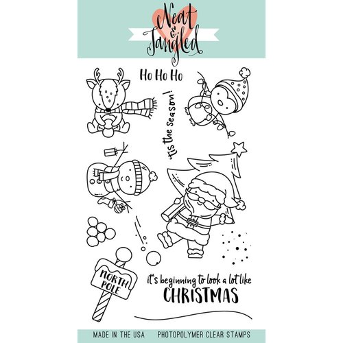 Neat and Tangled - Christmas - Clear Acrylic Stamps - Santa's Wonderland