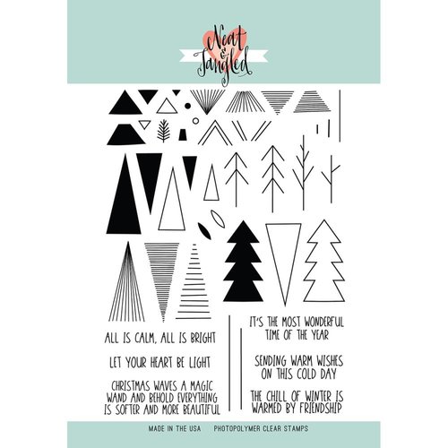 Neat and Tangled - Christmas - Clear Acrylic Stamps - Scandinavian Prints