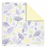 Kaisercraft - Lilac Avenue Collection - 12 x 12 Double Sided Paper - Dandelion, CLEARANCE