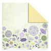 Kaisercraft - Lilac Avenue Collection - 12 x 12 Double Sided Paper - Wisteria, CLEARANCE