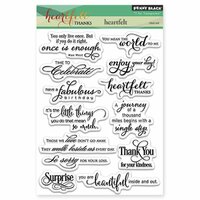 Penny Black - Clear Photopolymer Stamps - Heartfelt