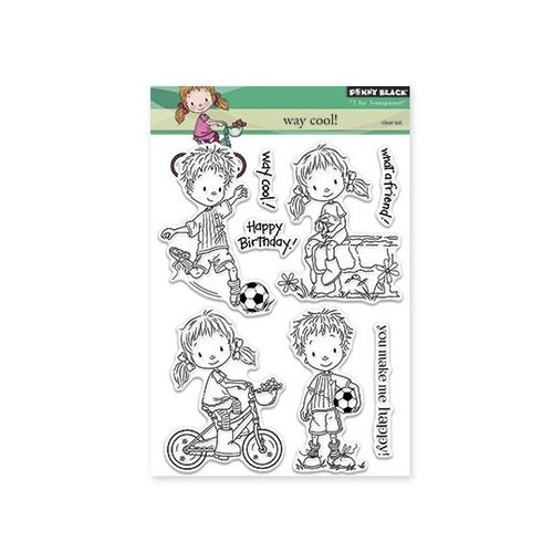 Penny Black - Clear Photopolymer Stamps - Way Cool