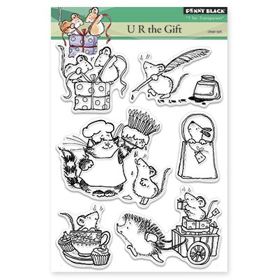 Penny Black - Clear Acrylic Stamps - U R The Gift