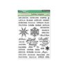 Penny Black - Christmas - Clear Photopolymer Stamps -Holiday Snippets