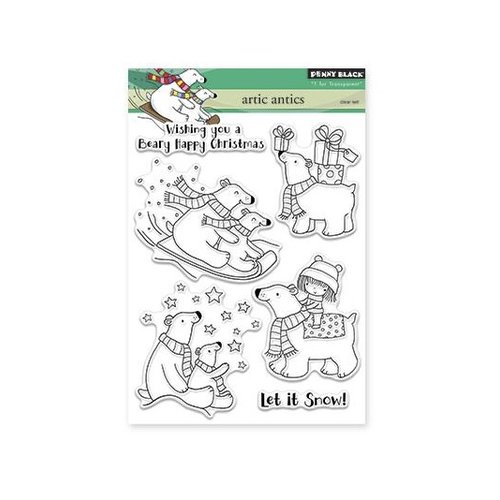 Penny Black - Christmas - Clear Acrylic Stamps -Arctic Antics