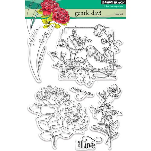 Penny Black - Clear Photopolymer Stamps - Gentle Day