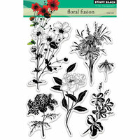 Penny Black - Clear Photopolymer Stamps - Floral Fusion